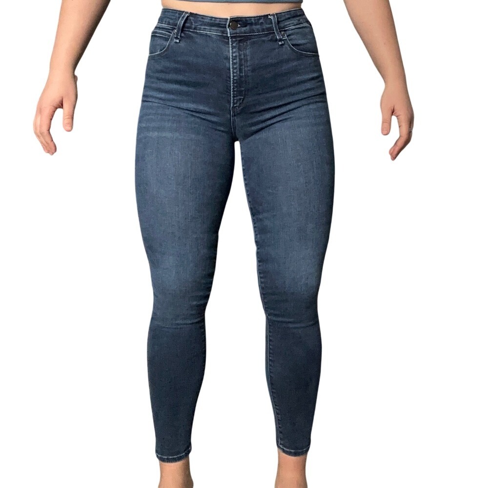 Abercrombie & Fitch Simone High Rise Super Skinny Jeans Dark Wash Size 28 6R